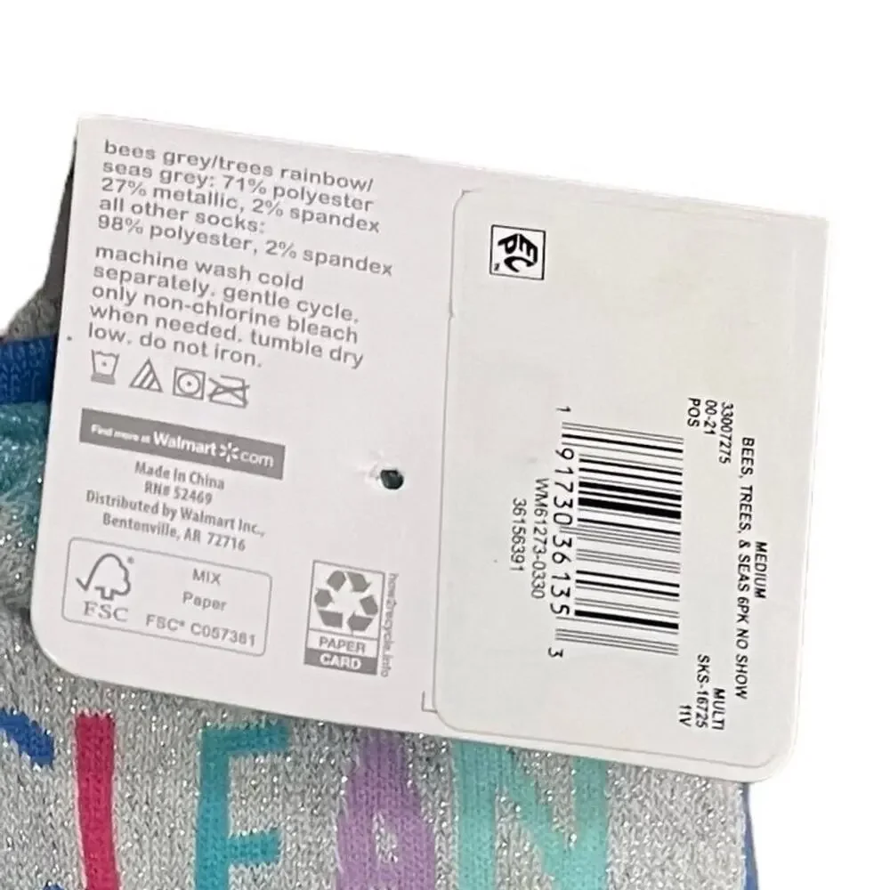 Wonder Nation Girl’s Socks NWT Size M